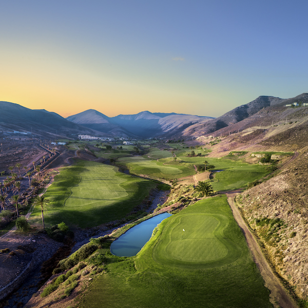 Aerial view of Jandia Golf, Fuerteventura