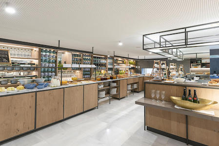 Breakfast buffet at the Arado Restaurant