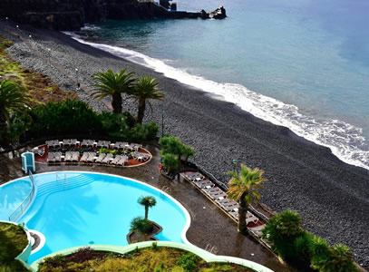 View of Formosa Beach from Pestana Ocean Bay Resort