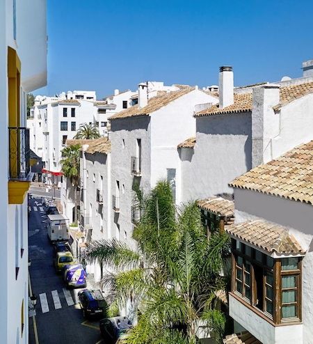  Puerto Banus Street views from Benabola Apartments