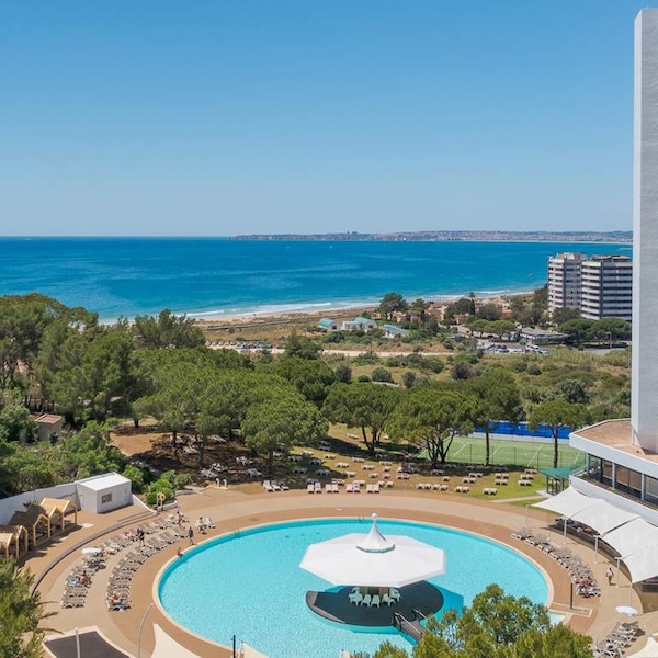 View to the Atlantic Ocean from Pestana Blue Alvor Beach