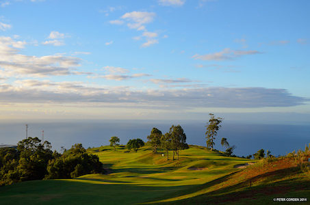 Undulating fairway on Palheiro Golf