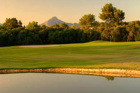 Water hole on Santa Ponsa Golf