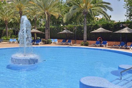 Pool area at Sol Pelicanos Ocans