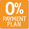 0% Payment Plan